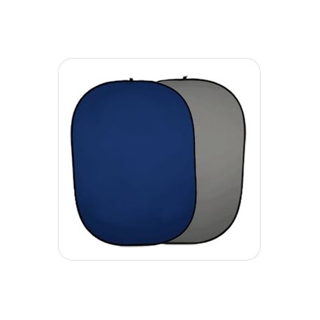 Fondo Plegable Ultralyt Chroma Key Azul-Gris