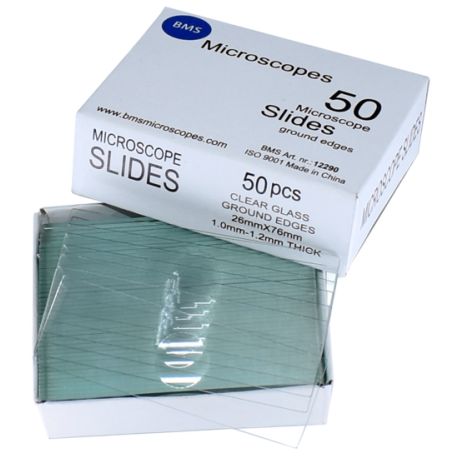 Portaobjetos con cavidad de 1 mm BMS (50 Ud)