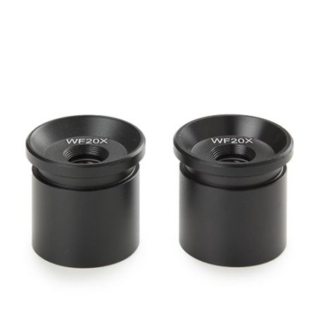 Pareja de oculares Gran Angular Euromex WF 20x de 10mm