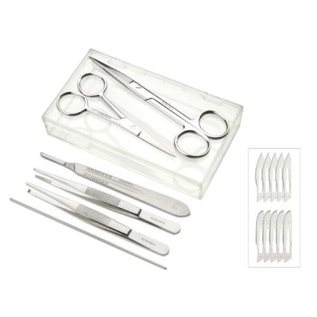 Kit de Disección Euromex de 8 Piezas para Carpas Koi