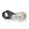 Lupa Triplete Acromática Plegable Euromex 10x 21 mm - LED Blanco y UV