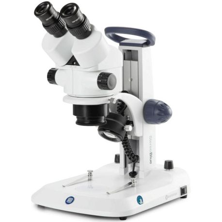 Lupa Binocular Euromex StereoBlue SB1702 zoom de 5 a 55 aumentos