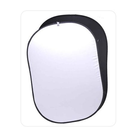 Fondo Plegable Ultralyt Chroma Key Blanco-Negro de 102x153cm