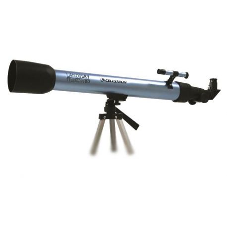 Telescopio Celestron Land Sky 50 Blue