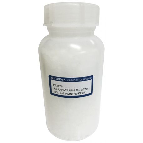 Parafina sólida histológica Euromex - 200 gr