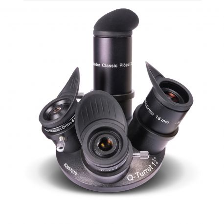 Baader AstroBox M31 - Juego de oculares parfocales con torreta revólver y barlow