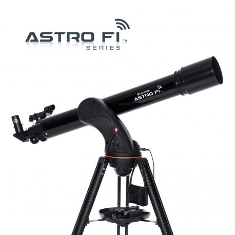 Telescopio refractor computerizado Celestron Astro Fi 90 f/10