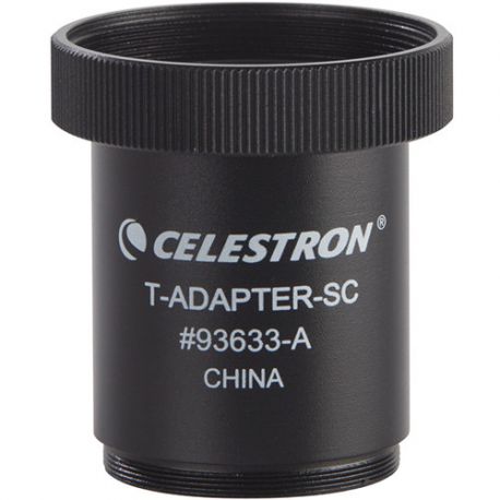 Adaptador T Celestron para Schmidt-Cassegrain + Anilla T2