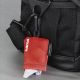 Hama Pocket - Gamuza de microfibra con bolsa de neopreno Roja