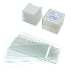 Kit de portas y cubreobjetos de cristal para microscopia