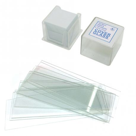 Kit de portas y cubreobjetos de cristal para microscopia