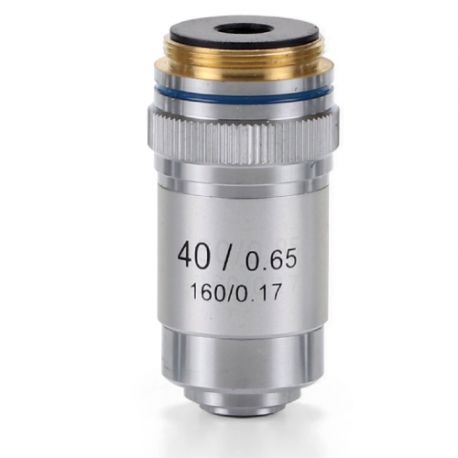 Objetivo DIN 45 mm Acromático S40x/0.65 para Microscopio Biológico