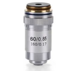 Objetivo DIN 45 mm Acromático S60x/0.85 para Microscopio Biológico