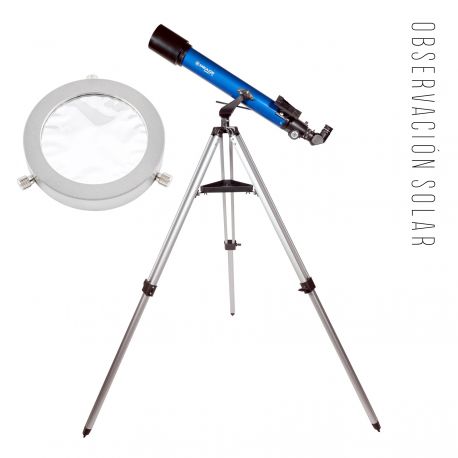 Pack Solar - Telescopio Meade Infinity 70 mm con Filtro Solar Ultralyt