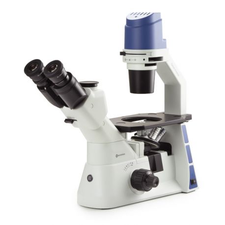 Microscopio Trinocular Euromex Oxion Inverso con Contraste de Fase