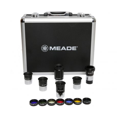 Set de Filtros y Oculares Plössl Meade Serie 4000 de 1,25"