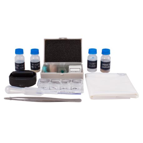 Kit de experimentos para microscopía Levenhuk K50