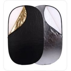 Reflector Ultralyt oval 5 en 1 de 110 x 168 cm