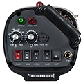 Detalle trasero de la familia de flashes Ultralyt ULL-G