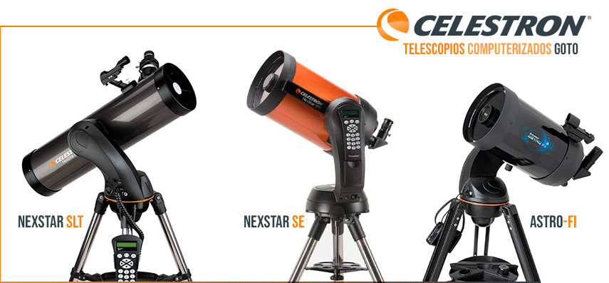 Telescopios astronómicos Celestron